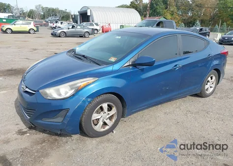 2015 Hyundai Elantra Se из США, поврежденный, VIN KMHDH4AE8FU302340
